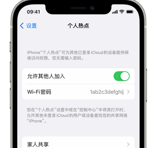 漳县apple服务站点分享iPhone上个人热点丢失了怎么办 