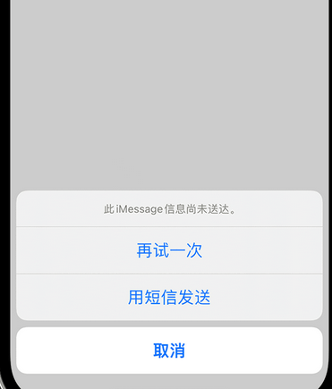 漳县apple维修iPhone上无法正常发送iMessage信息