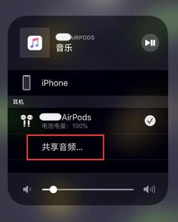 漳县苹果14音频维修点分享iPhone14音频共享设置方法 