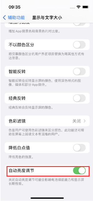 漳县苹果15维修店分享iPhone 15 Pro系列屏幕亮度 